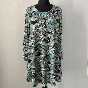Karen Kane  | Long Sleeve Dress
